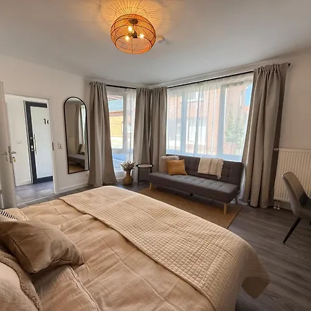 Апартаменты Urban Nest - Design Mit Smart-tv, Self Check-in & Free Parking